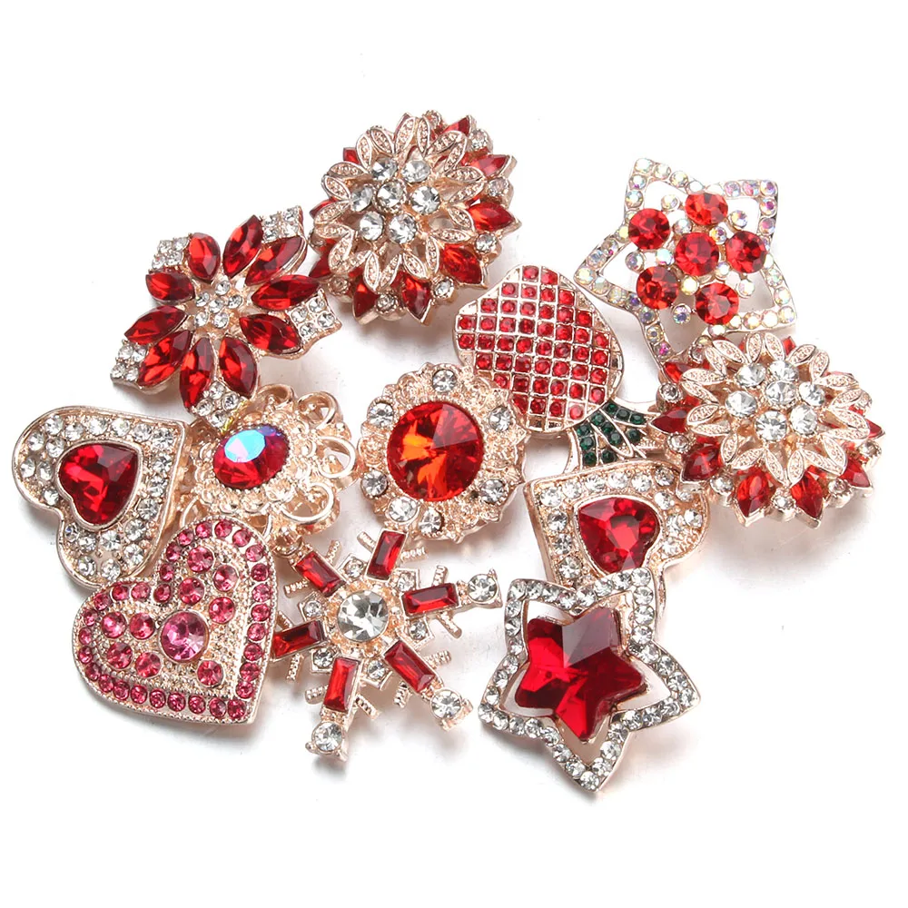Lot De Boutons Ronds Strass Et Perles Dos Plat - 30x25mm - Pour Création De Bijoux
