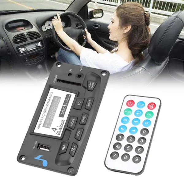 1.6 Inches Car Auto Digital Bluetooth MP3 Decoder Board WMA APE FLAC WAV