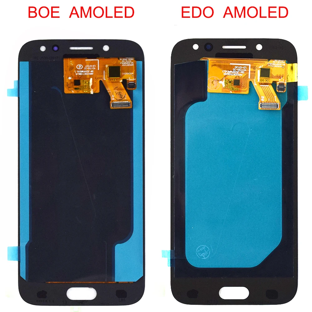 Najtaniej Super amoled LCD do samsunga Galaxy J5 Pro 2017 J530 J530F J530FM SM J530F J530G DS wyświetlacz LCD montaż digitizera ekranu dotykowego