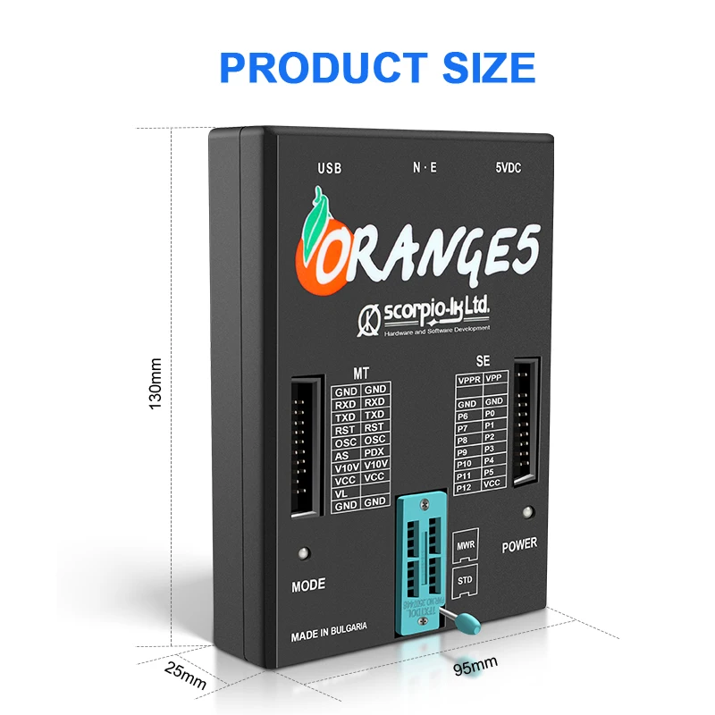 Программист Orange5 полный комплект OEM Orange 5 программист с полным адаптером и программным устройством аппаратное обеспечение+ Улучшенная функция