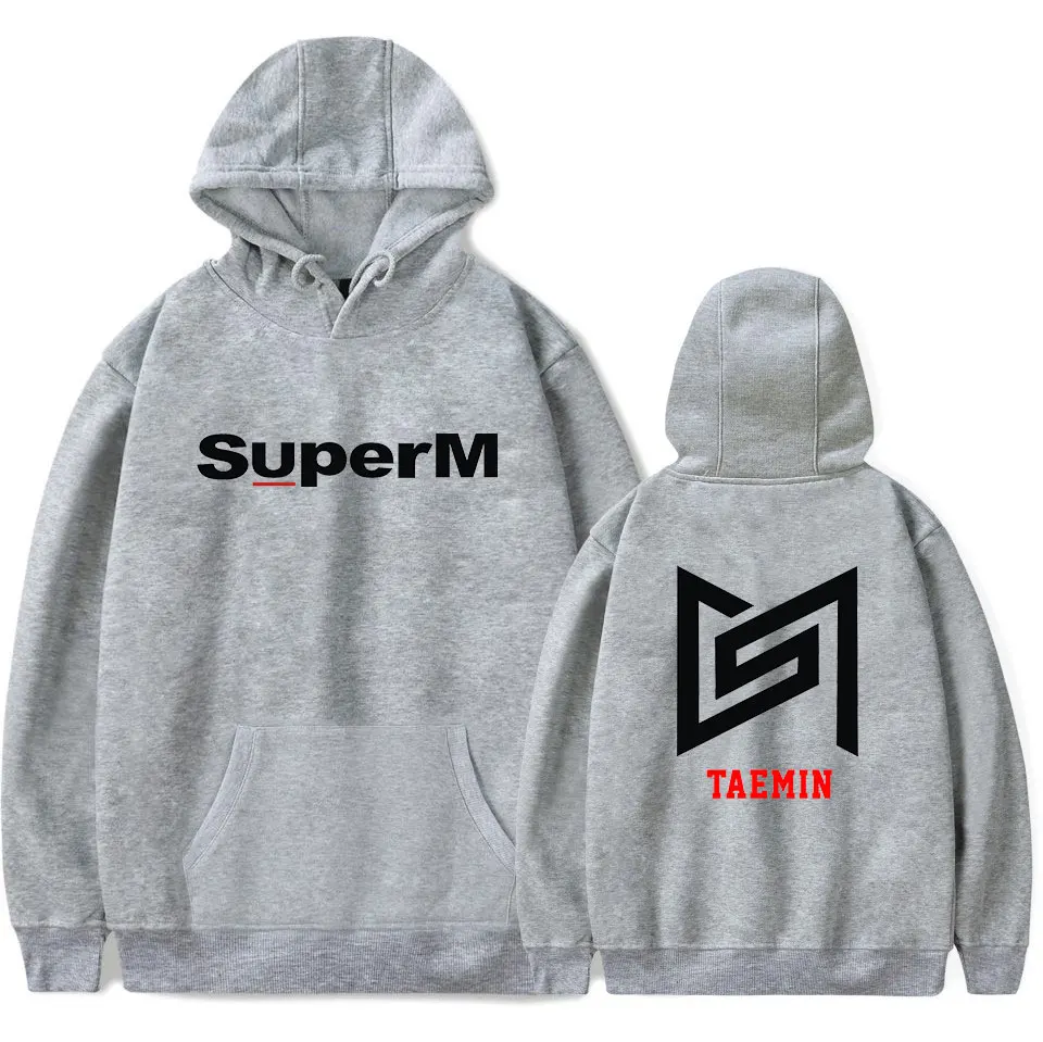 Новинка SuperM толстовка модная Дамская Мужская Толстовка Красная удобная куртка Осень Зима Мальчики и девочки мода SuperM пуловеры