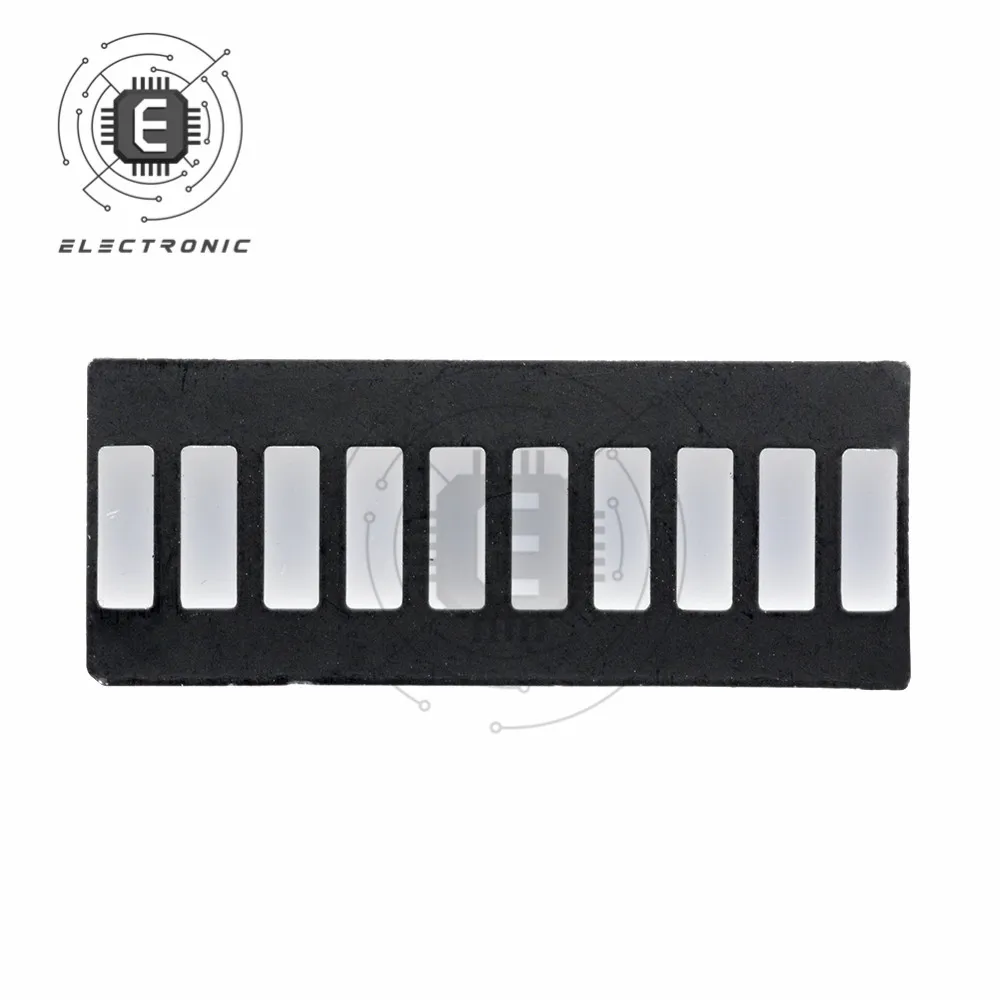 5PCS 10 Segment 4 Color LED Battery Level Bar Graph Power Display Indicator Module Multi-color 5V Light led modules led module