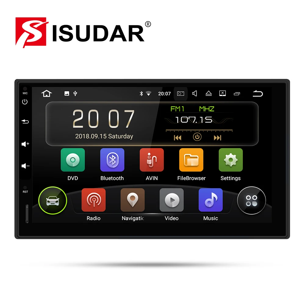 Isudar 2 Din Авто Радио Android 9 для Nissan/Xtrail/Tiida/hyundai/KIA Автомобильный мультимедийный плеер Видео плеер gps USB DVR оперативная память ГБ