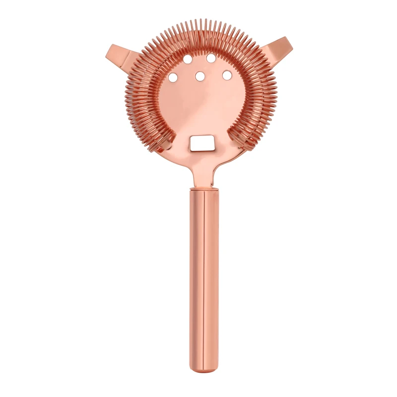 Copper Ситечко из нержавеющей стали, медный металл с сеткой, коктейльный аксессуар для кухонного инструмента - Цвет: Copper