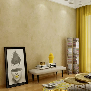 

10m x 0.53m modern minimalist style solid color non-woven wallpaper for bedroom living room office kitchen wall papers home dec