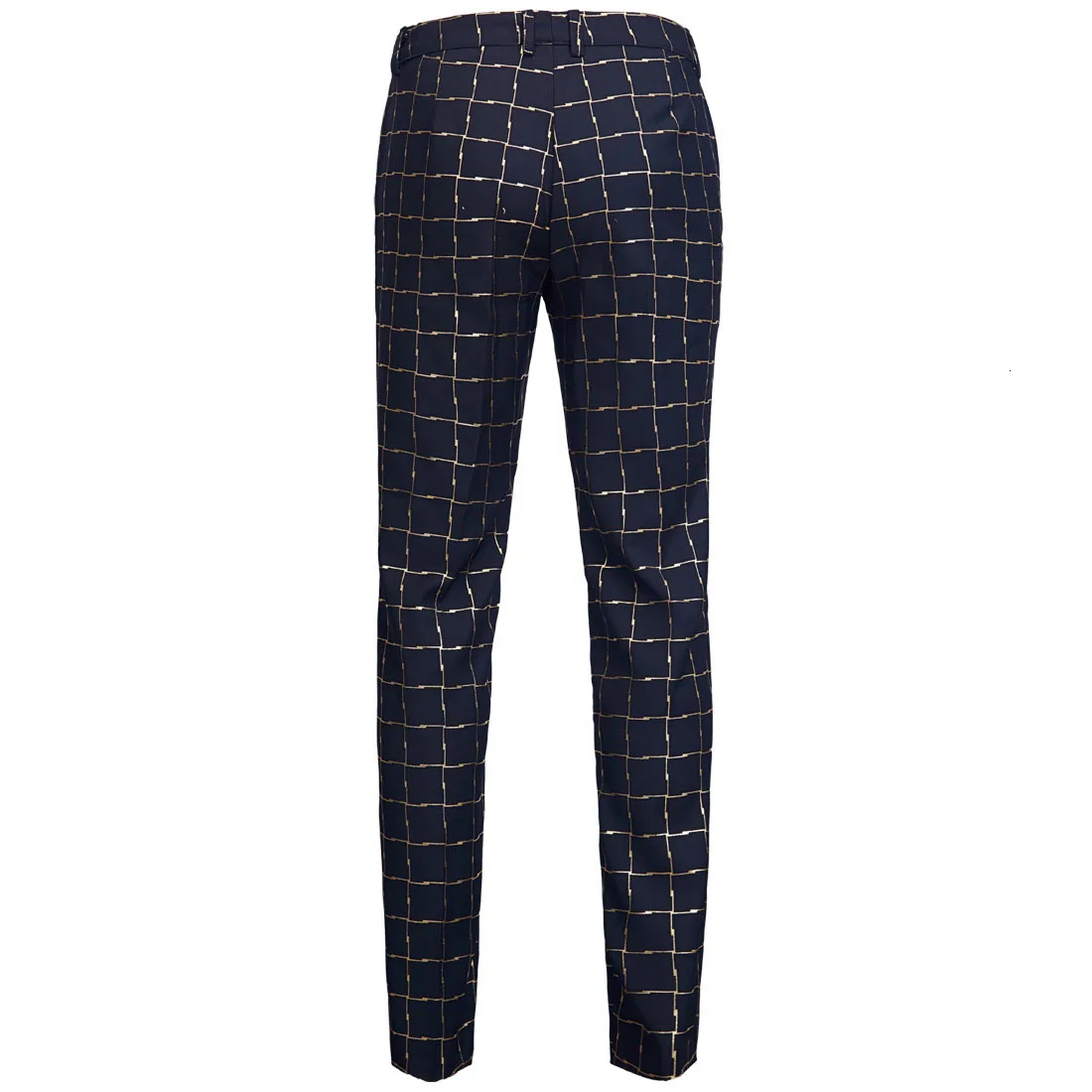 PYJTRL бренд Tide для мужчин золотой цветочный Slim Fit Регулируемая талия костюм брюки размера плюс хип Горячие мужские повседневные брюки Pantalon Homme