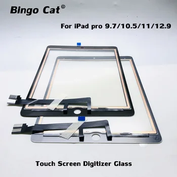

Touch Screen Digitizer Display Glass Panel For iPad pro 9.7 10.5 12.9 2018 A1876 A1701 A1584 A1675 A1673 Tablet LCD Screen Repai