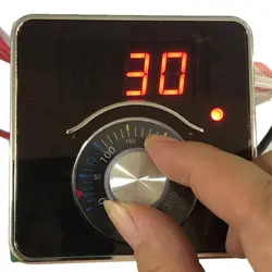 AOY-168A указатель температуры контроллер для электрического бака для торта/печи, 0-300 градусов Цельсия K Тип термостата AC220V