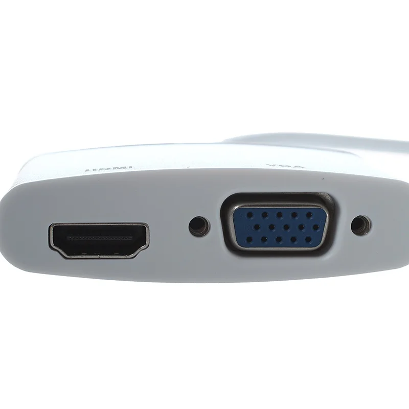 Премиум алюминиевый V1.3 Full HD 1080P Mini DP display port to HDMI& VGA синий 2 в 1 кабель-адаптер для Apple Macbook, Macbook Pro