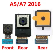 Задняя Камера для samsung Galaxy A5 A7 A500 A510 A500F A510F A700 A710 A700F A710F фронтальная камера с гибким креплением кабель Модуль Ремонт