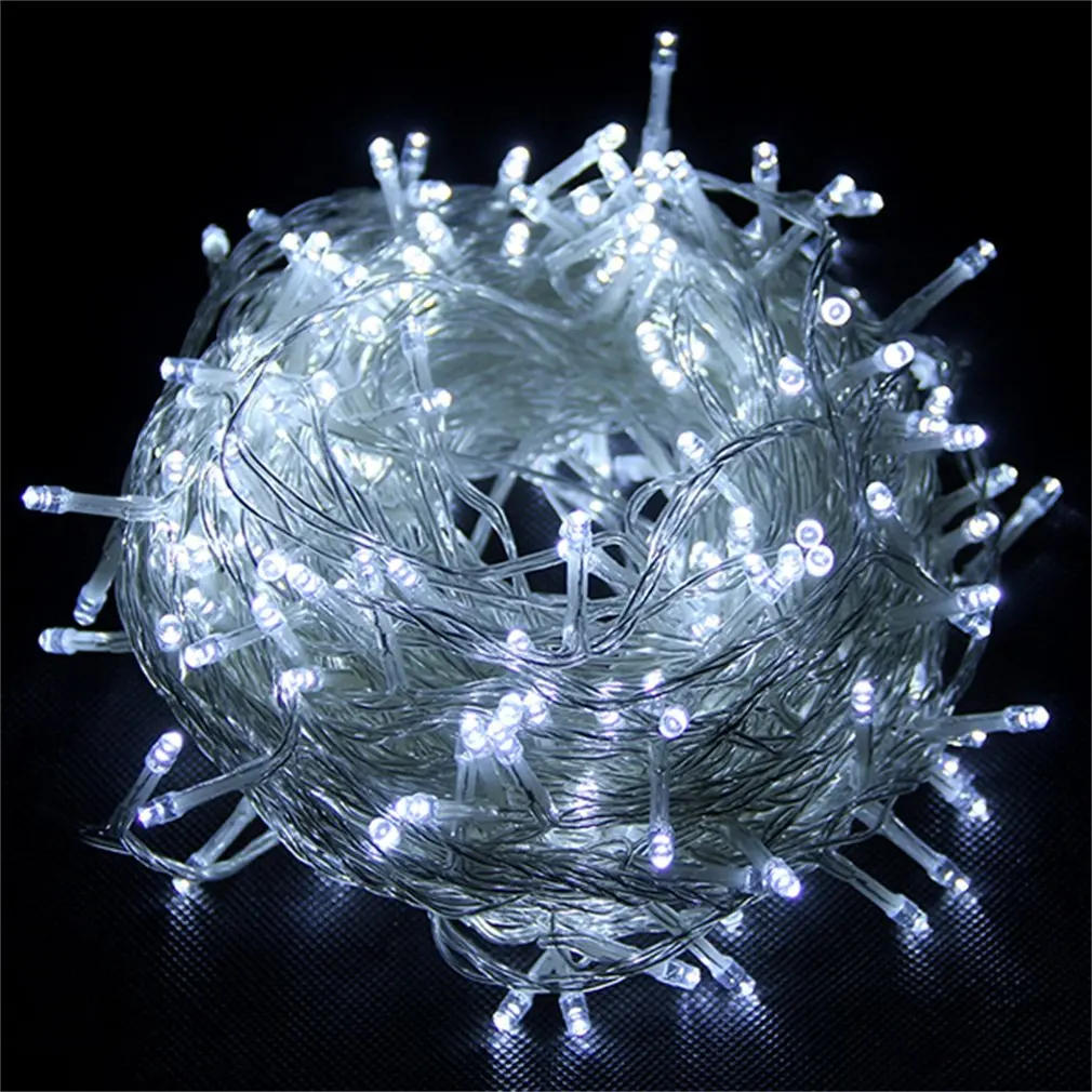 

100 LED 12M Colorful String Fairy Lights 8 Modes Party Christmas Garden Valentines Wedding Decoration IP44 UK Plug