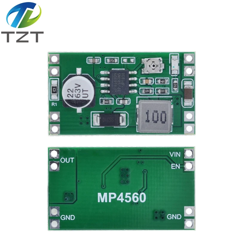 TZT 1/3PCS 2A DC-DC MP4560 Step-down Stabilisiertes Spannungsversorgungsmodul, Ausgang 8~55V bis 12V 9V 5V 3V – Detail 3