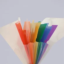 Радужный пакет органа многослойная папка свободного листа Студенческая сумка для хранения данных А4 пластиковый пакет для хранения документов