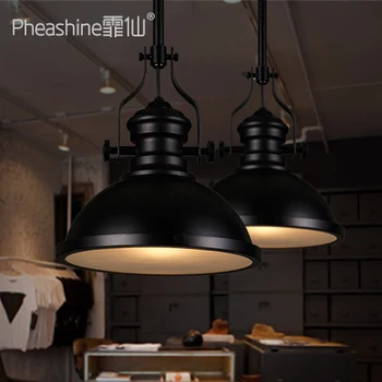 

Loft American style industrial style decoration Restaurant Bar creative lighting northern Europe retro bar Chandelier