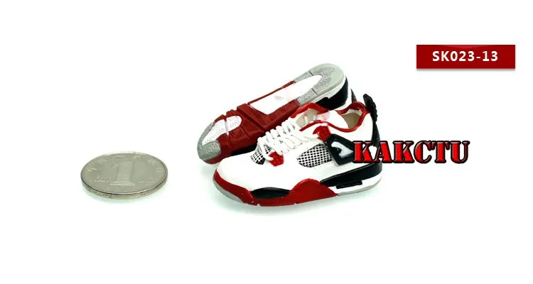 1:6 figure doll sports shoes for 12" action figure doll accessories Suitable for BJD YOSD Hollow sports shoes Sneakers A0481