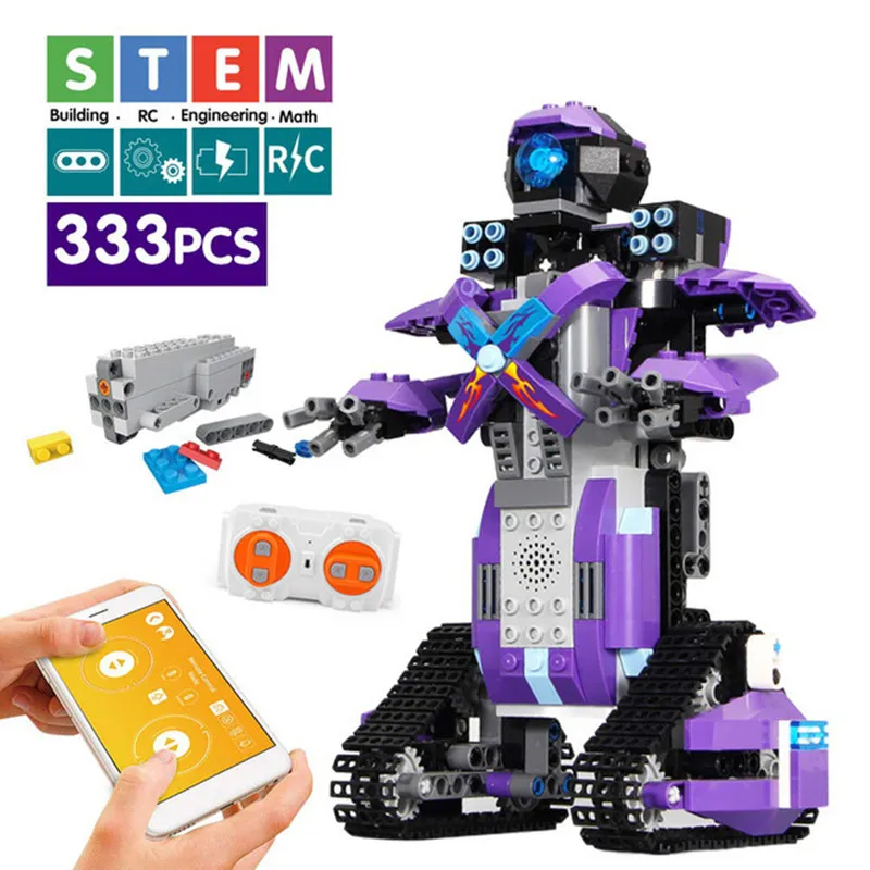 

DIY Classic Creative RC RobotMachinery Building Blocks legoINGlys Technic Remote Control Bricks Children Toys Christmas Gift