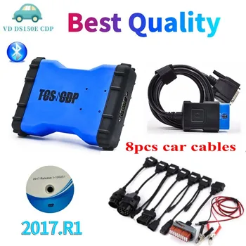 

Best VD DS150E CDP PRO Plus 2017.R1/2016R0 Free keygen Bluetooth NEW VCI vd tcs cdp for Delphis car trucks OBD2 Diagnostic Tool