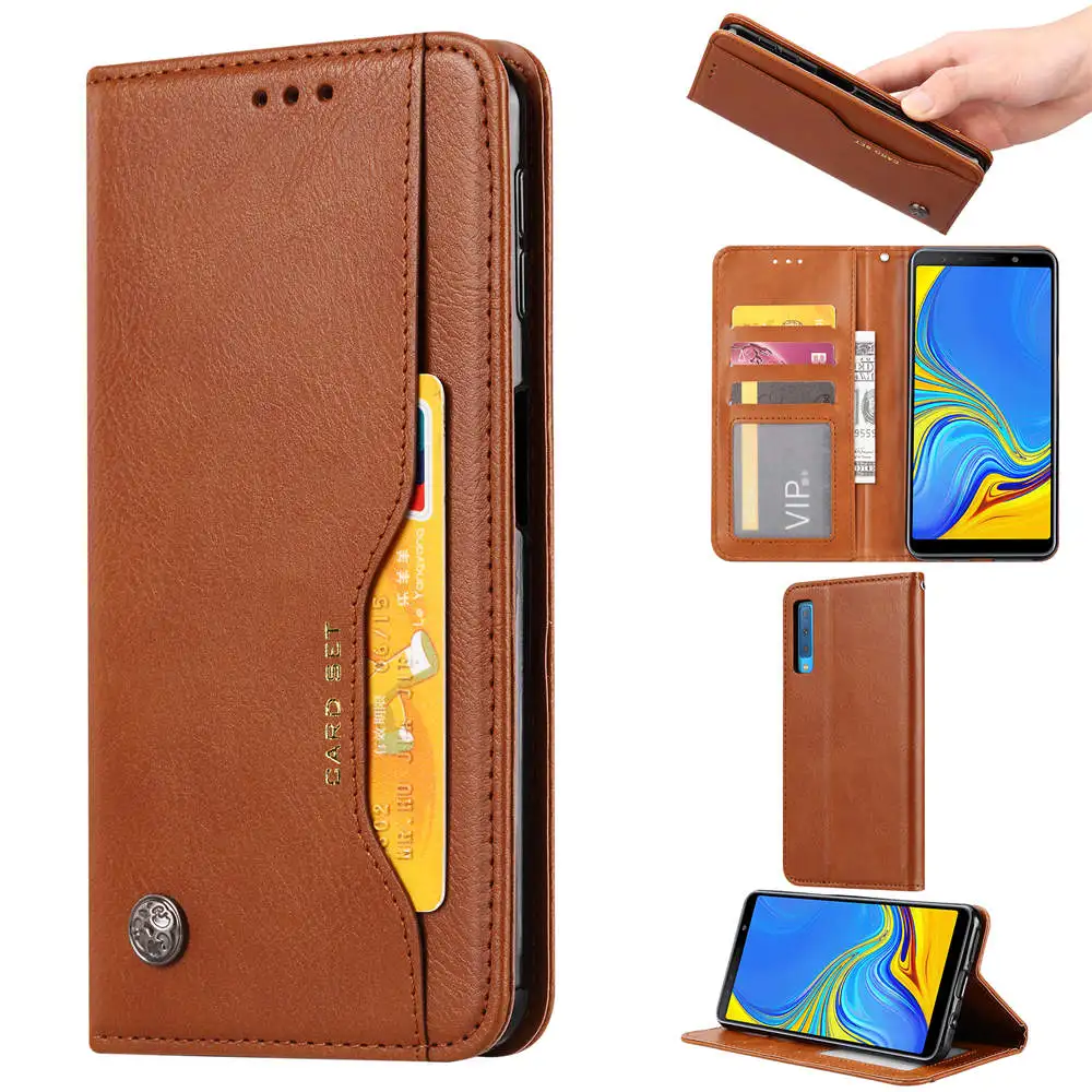 

Luxury Flip Case for Samsung A10 A20 A20E A30 A40 A50 A60 A70 PU Leather Card Wallet Stand Cover Galaxy a80 a90 book phone cases