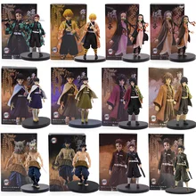 

Anime Demon Slayer Figure Kimetsu no Yaiba Tanjirou Nezuko Zenitsu Inosuke Kanawo PVC Action Figures Model Collection Toys GIfts