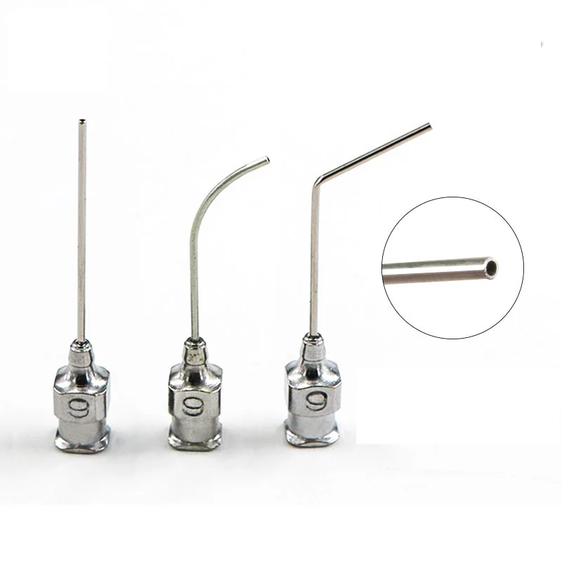 Ophthalmic Instruments Stainless Steel Medical 5pcs/set 5# 6# 7# 8# 9# Curved Type Lacrimal Probe Microscopy Equipment