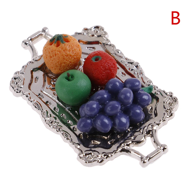 1 шт мини растительное фрукты Microfood игровой сцены, модель 1/12 весы кукольный домик Кухня игрушки Кукольный дом аксессуары