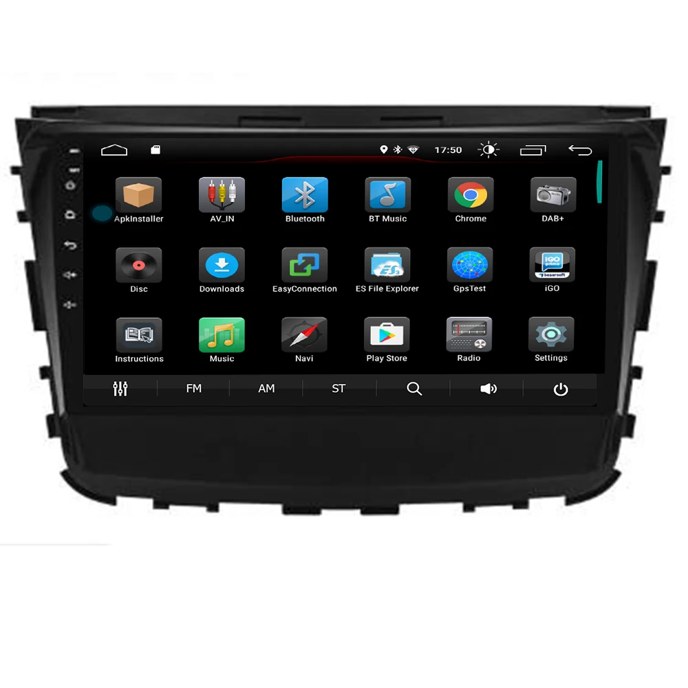10 2 &quot2.5D автомобильный DVD мультимедийный плеер для SSANGYONG REXTON 2019 2020 Android радио