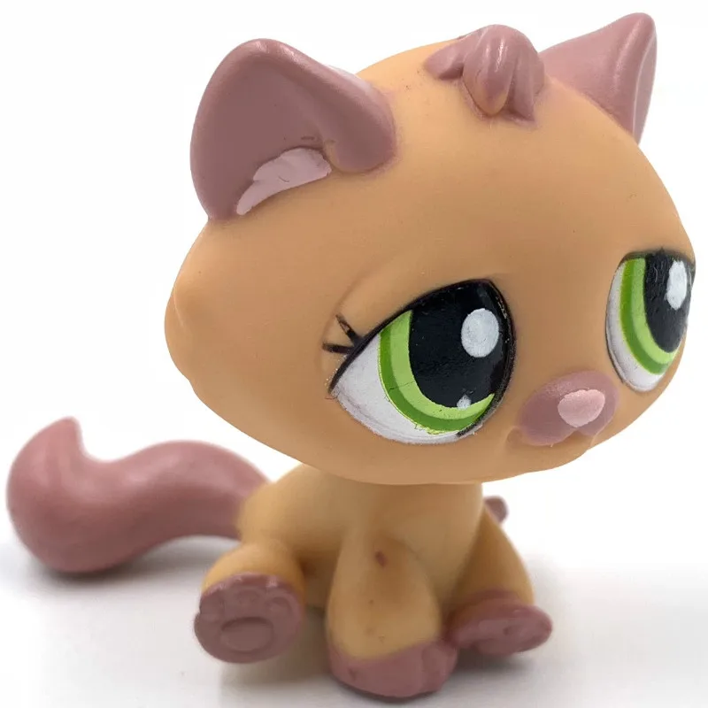 Лпс стоячки кошки собаки игрушки Редкий Старый pet shop lps игрушки коллекция подставки короткие волосы котенок желтый такса собака колли отличный Дэн спаниель Оригинальная фигурка