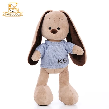 

Sweater Rabbits Letter Couple Bunny Soft Plush Stuffed Toys Cute Animals Dolls Long Ears Pillow For Kids Children Adorable Gifts