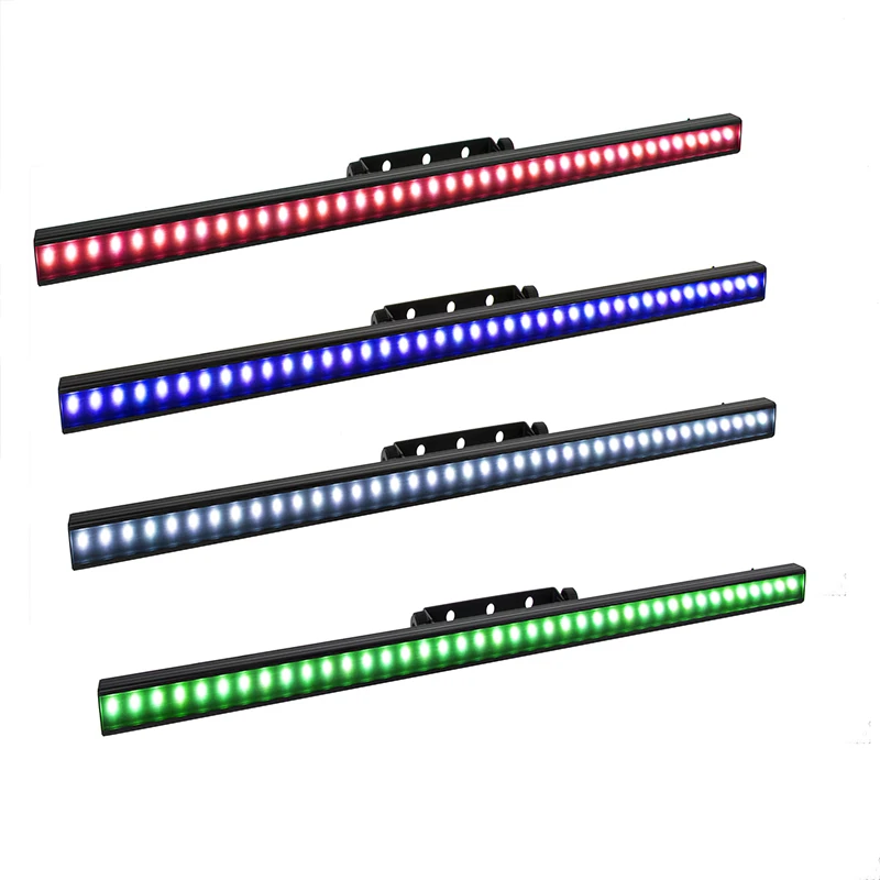 

2PCS RGBW Light Source Ultra Height LED Black Portable Pixel 40x0.3W Lighting DJ Disco Nightclub Dance Floor Bar Party SHEHDS