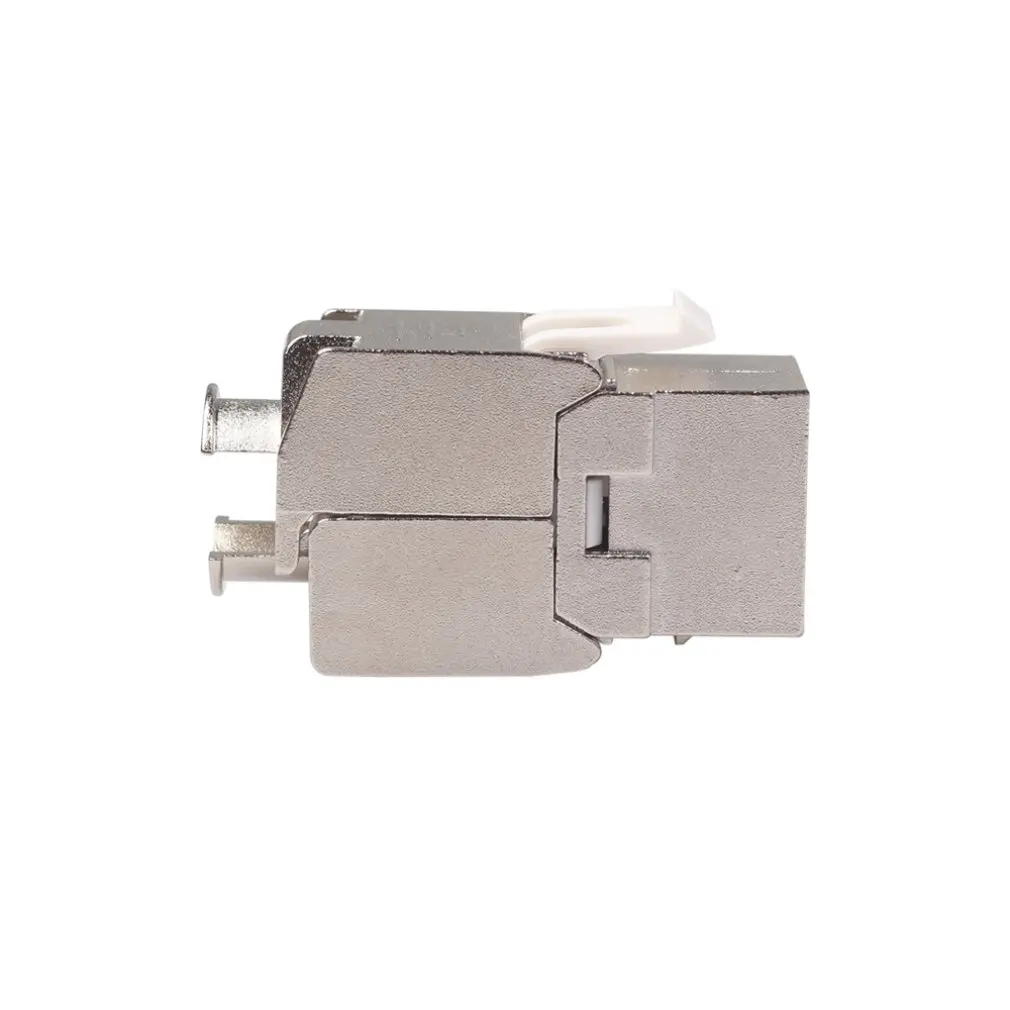 Сетевой RJ45 Cat6 Cat7 Keystone Jack модуль 360 градусов полностью экранированный RJ45 разъем для LSA бесинструментальное отключение