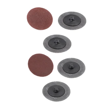 

uxcell 3Pcs 5Pcs 10Pcs 2 inch Sanding Disc 60/80/120 Grit Roll Lock Sanding Disc Quick Change Disc 50x9.5mm 50x10mm Quickly