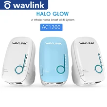 Wavlink Gigabit wifi router 5ghz AC1200 Whole Home WiFi Mesh System Wireless Router Wall-Mounted Dual Band 2.4Ghz Wi-fi Repeater