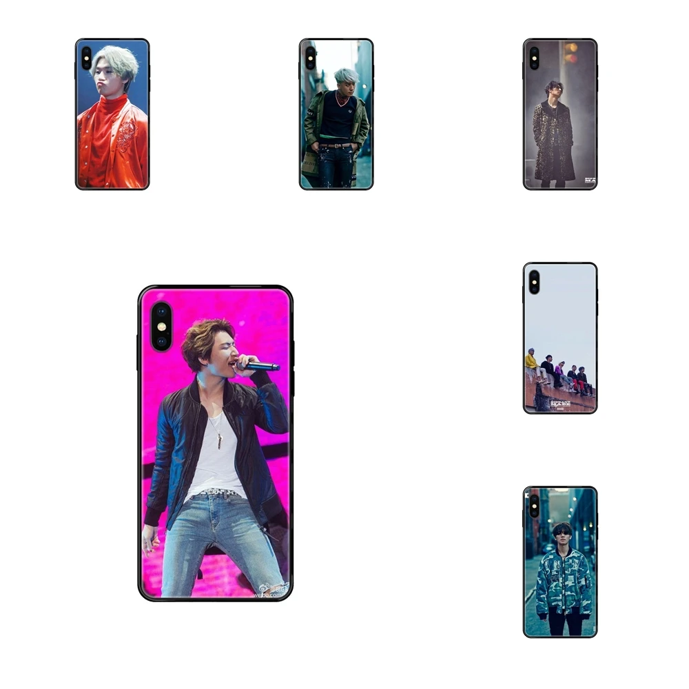 Цветная Черная мягкая защита для экрана из ТПУ K-pop Bigbang Daesung Galaxy A5 A6 A7 A8 A10 A10S A20 A20S A20E
