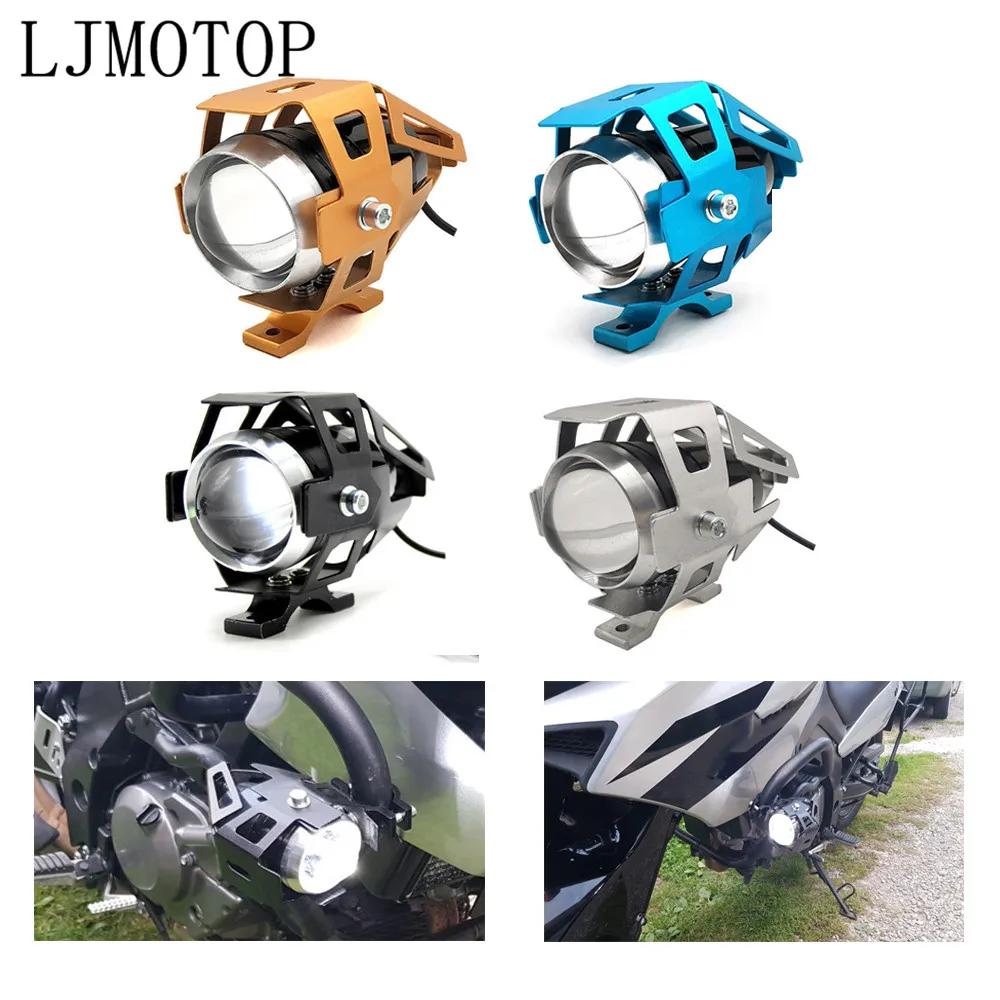 For Yamaha MT09 MT10 mt 07 09 10 mt-07mt-09 mt-10 FZ07 Motorcycle 12V LED Headlights Auxiliary Lamp U5 Spotlight Motorbike |