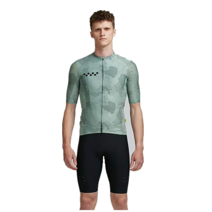The pedla, одежда для активного отдыха на велосипеде, для мужчин, MTB, Велоспорт, Джерси, летний комплект с коротким рукавом, нагрудник, шорты, ropa malliot, ciclismo hombre - Цвет: Белый