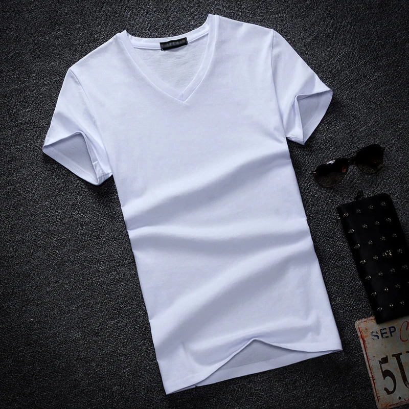 Men Summer Cotton Vintage T shirts Men 
