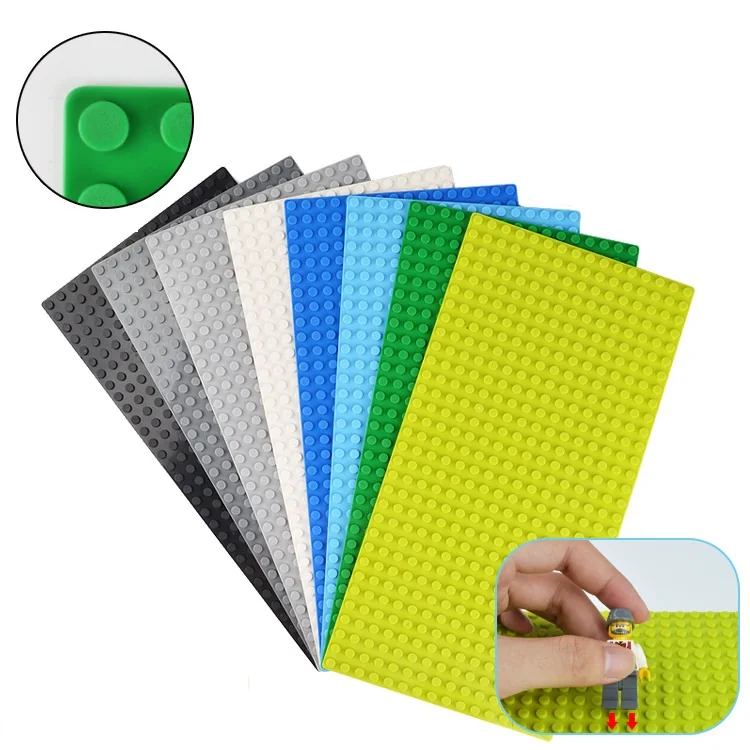 Base de Placas de Base Brinquedo para Crianças Compatível com Marca Plásticas Clássica Pontos Bloco Pequeno Construção 32x32 32x16 7 Brinquedos e hobbies