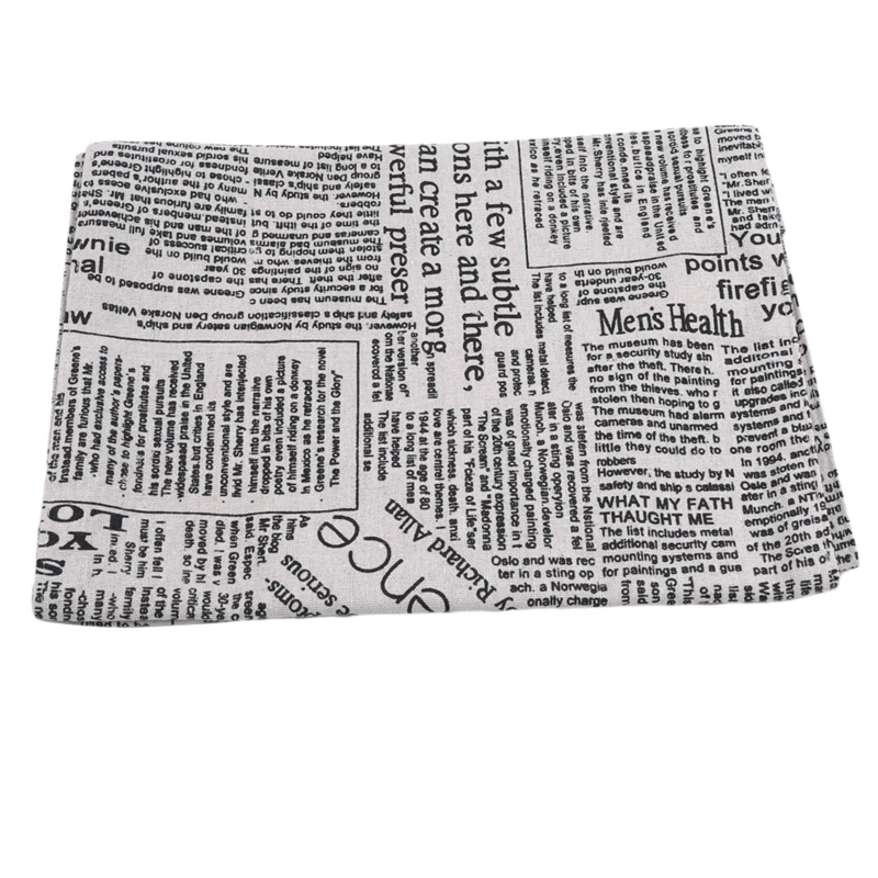 Креативная скатерть из хлопка и льна с надписью на английском языке|Скатерти| |