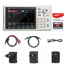 Profissional utg932e gerador de forma de onda 30mhz dds duplo canal gerador de sinal contador 200msa/s 14bits medidor de freqüência
