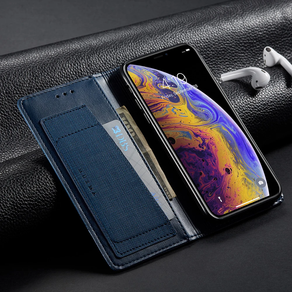 Чехол для Oneplus 7 Pro, Холщовый кожаный магнитный держатель для карт, кошелек, чехол для Oneplus 7, 6, 6 T, один плюс, семь, шесть, чехол для телефона, откидная крышка