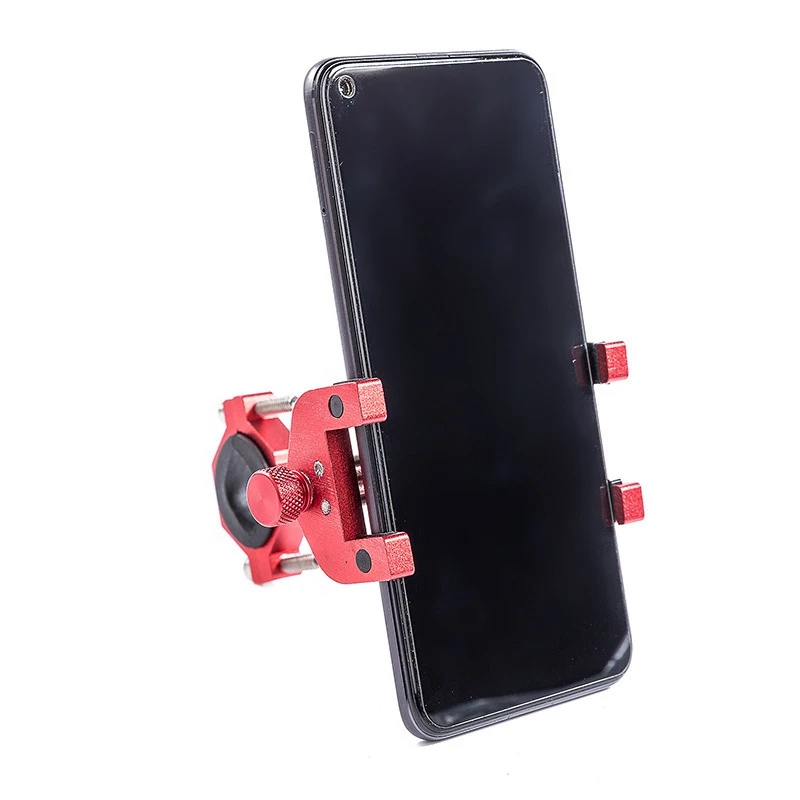  Fahrrad Handy Halter Aluminium Motorrad Halterung Anti-slip MTB Lenker GPS Telefon Standym