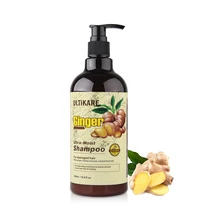 Имбирный шампунь для волос 500 мл глубокое очищение Лечение маска против выпадения волос улучшение повреждения волос