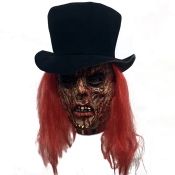 

Latex Full Head Realistic Horror Demon Zombie Skull Mask Cosplay Party Costumes Theater Halloween