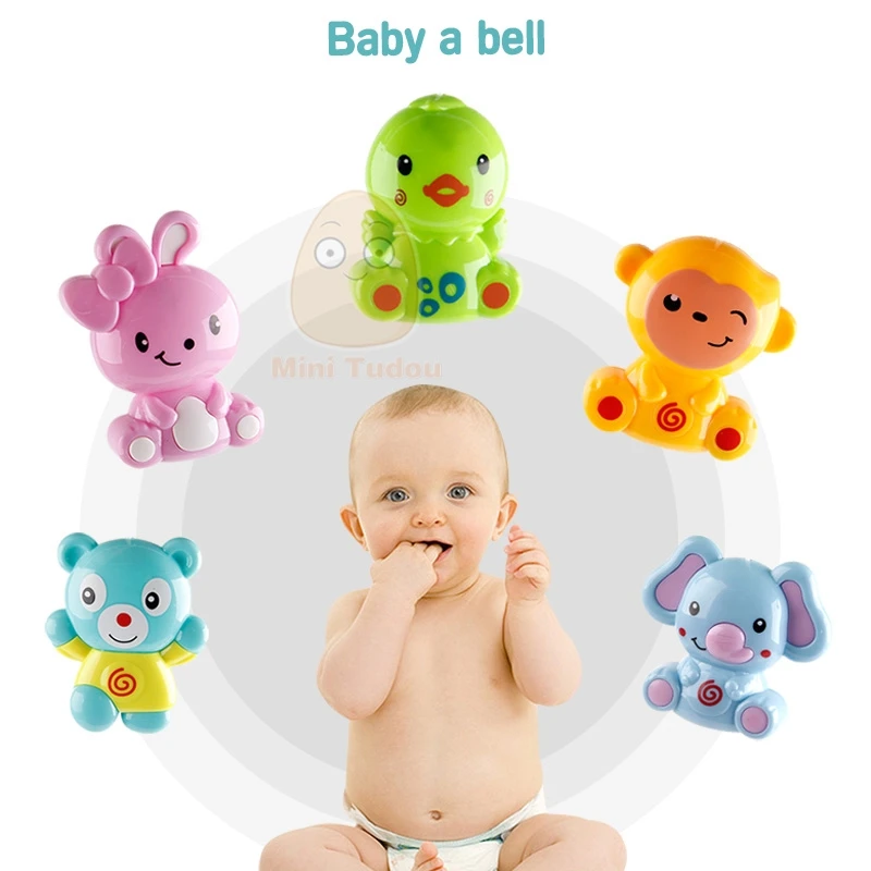 4 в 1 музыкальная кроватка крутящиеся колокольчики на кровать Kawaii животные детские погремушки вращающиеся закрепленные игрушки держатель жирафа ветрозащитная Подарочная музыкальная шкатулка