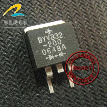 

New 10PCS/LOT BYVB32-200 BYVB32 TO-263 SMD Transistor 200V 18A Rectifier Chips Free Shipping