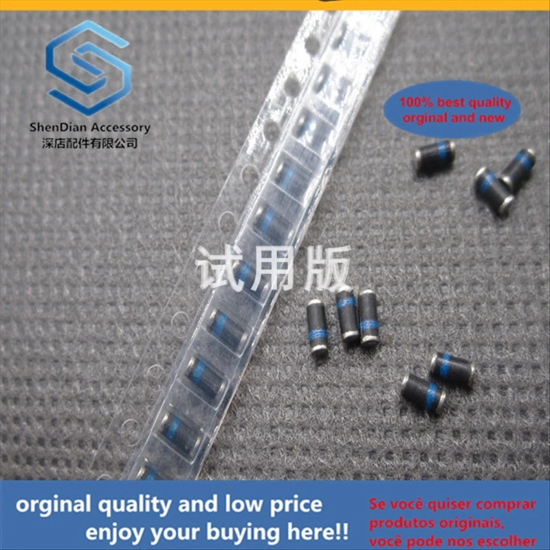 50pcs 100% orginal new best quality SMD rectifier diode cylindrical LM4007G 1N4007 IN4007 SM4007 LL34 package | Компьютеры и офис
