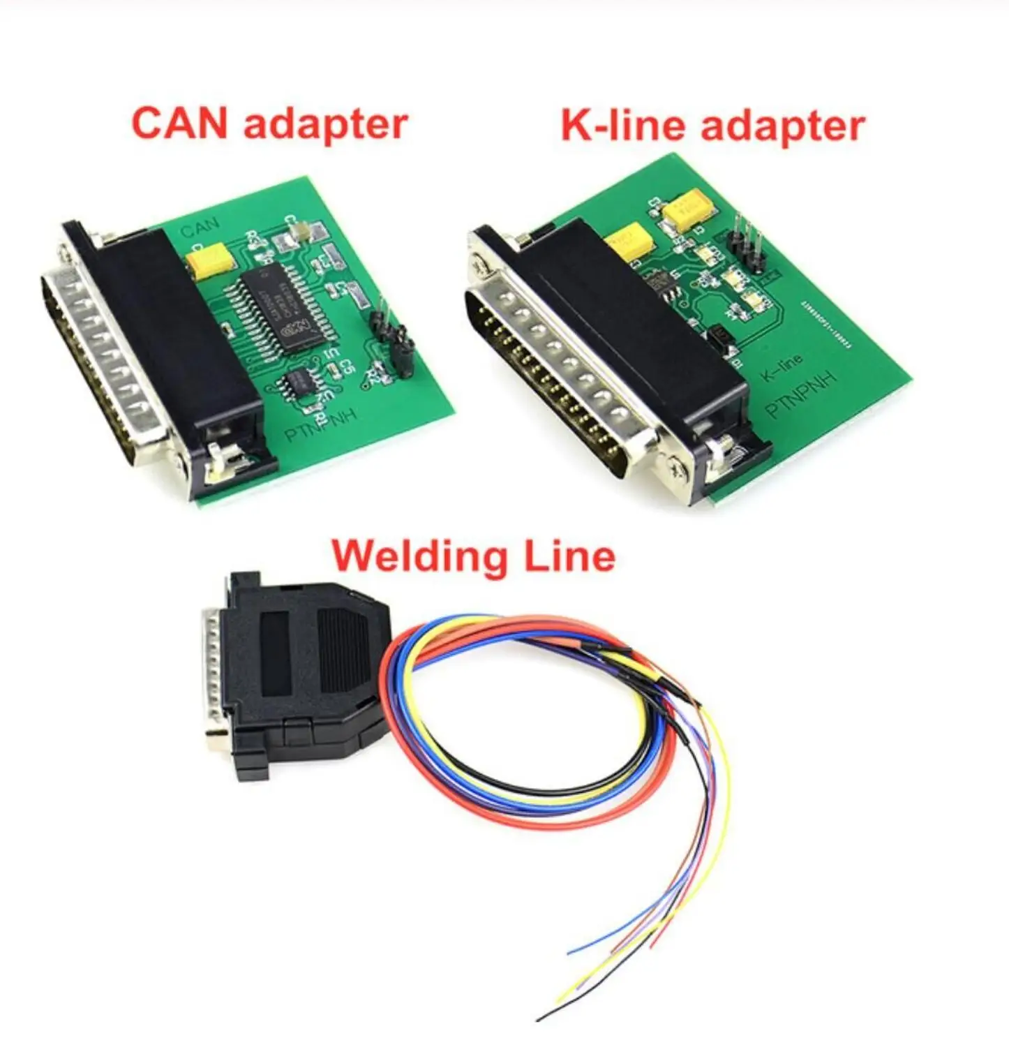 Green adapter full Iprog+ V77 MB IR+ CAN шина+ K-LINE+ PCF79XX адаптер для IPROG+ IProg Pro iProg программист - Цвет: Green adapter full