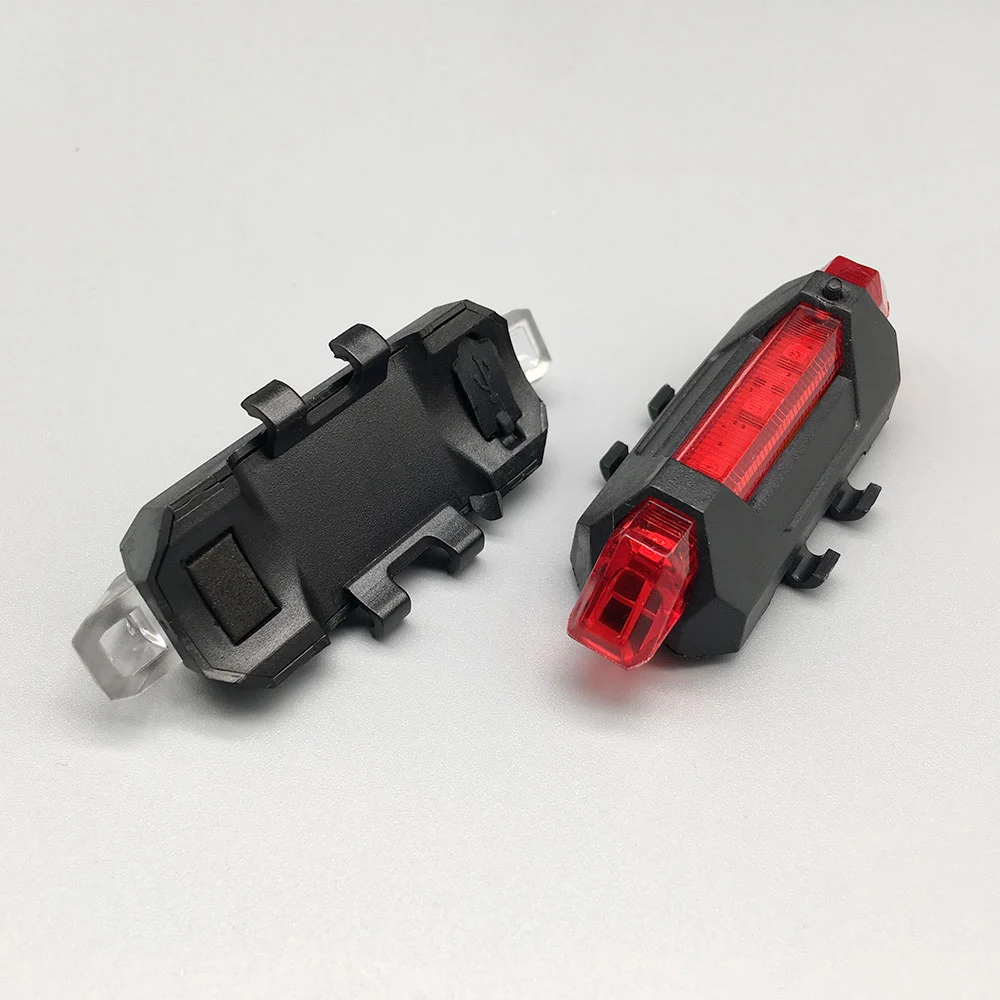 LISM велосипедный светильник USB светодиодный задний безопасность заднего хвоста