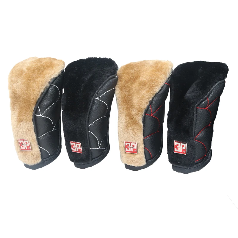 1 шт. ручка переключения передач для автомобиля кожаные перчатки чехол на молнии