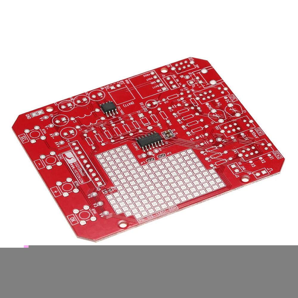DSO138 Мини TFT ЖК-дисплей с Чехол Профессиональный DIY портативный цифровой электронный обучающий анализатор предварительно припаянный осциллограф комплект